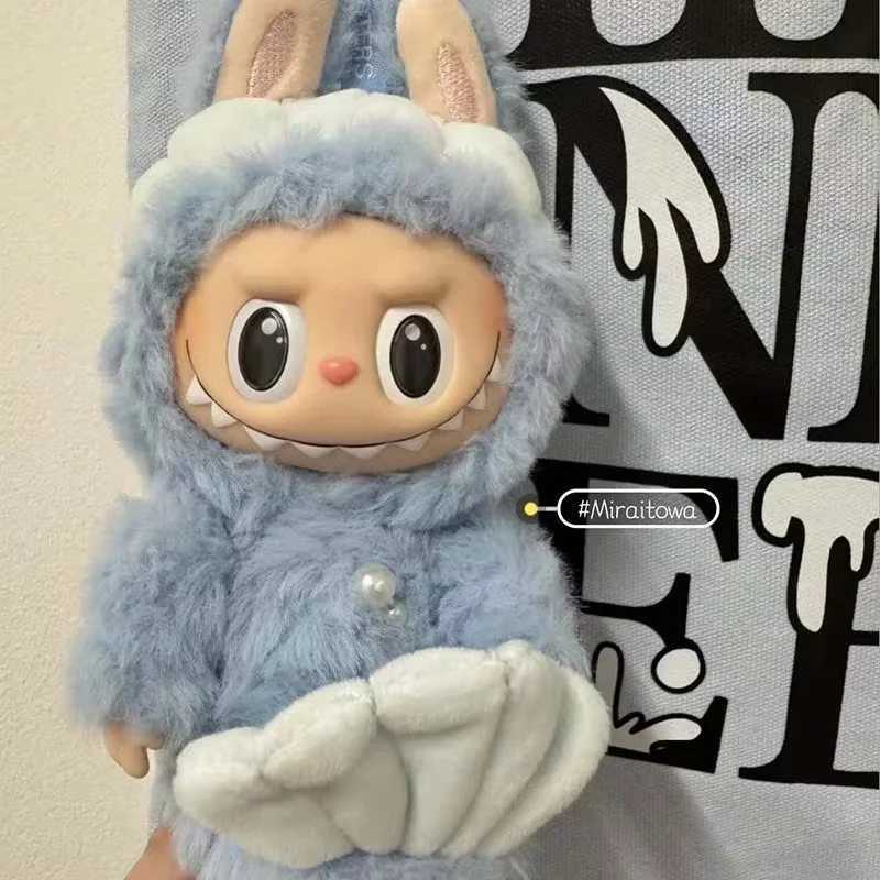 LABUBU Mermaid Hide And Seek Vinyl Doll 1 1 High Quality Cartoon Kawaii Cute Pendant Toy For Bag Backpack Decoration Collection Gift X250606