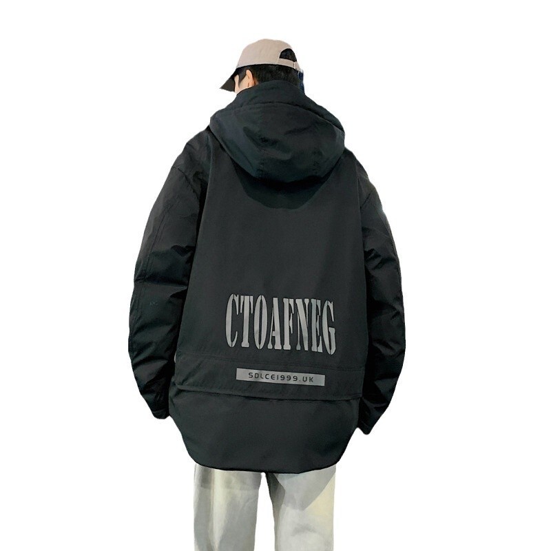 Ddmyoutdoor Winter Hooded Solid Color Down Jacket New Thickened Winter Outfit Trendy Loose Fit Men With Added Fleece For Warmth And Casual Versatility