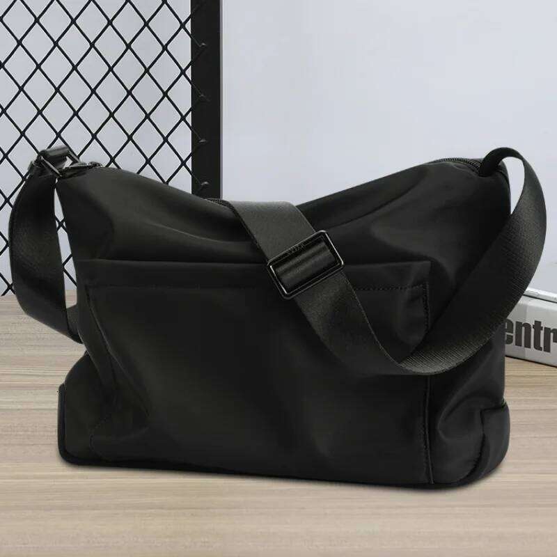 BJIAX Lightweight Shoulder Diagonal Small Backpack Function Crossbody Men's Fashion Messenger Oxford Bag