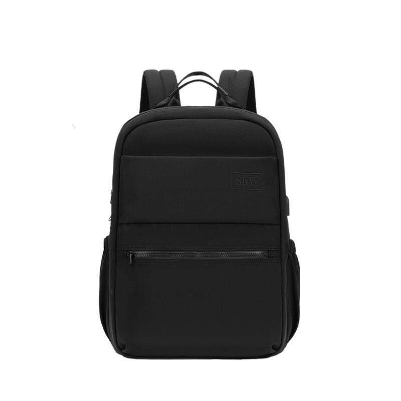 Women's High-End Pure Commuter Backpack Fashionable Lightweight Large Capacity Simple Travel School Bag