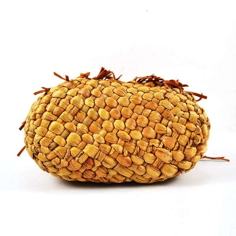 New Water Hyacinth Grass Woven Tassel Women's Bag