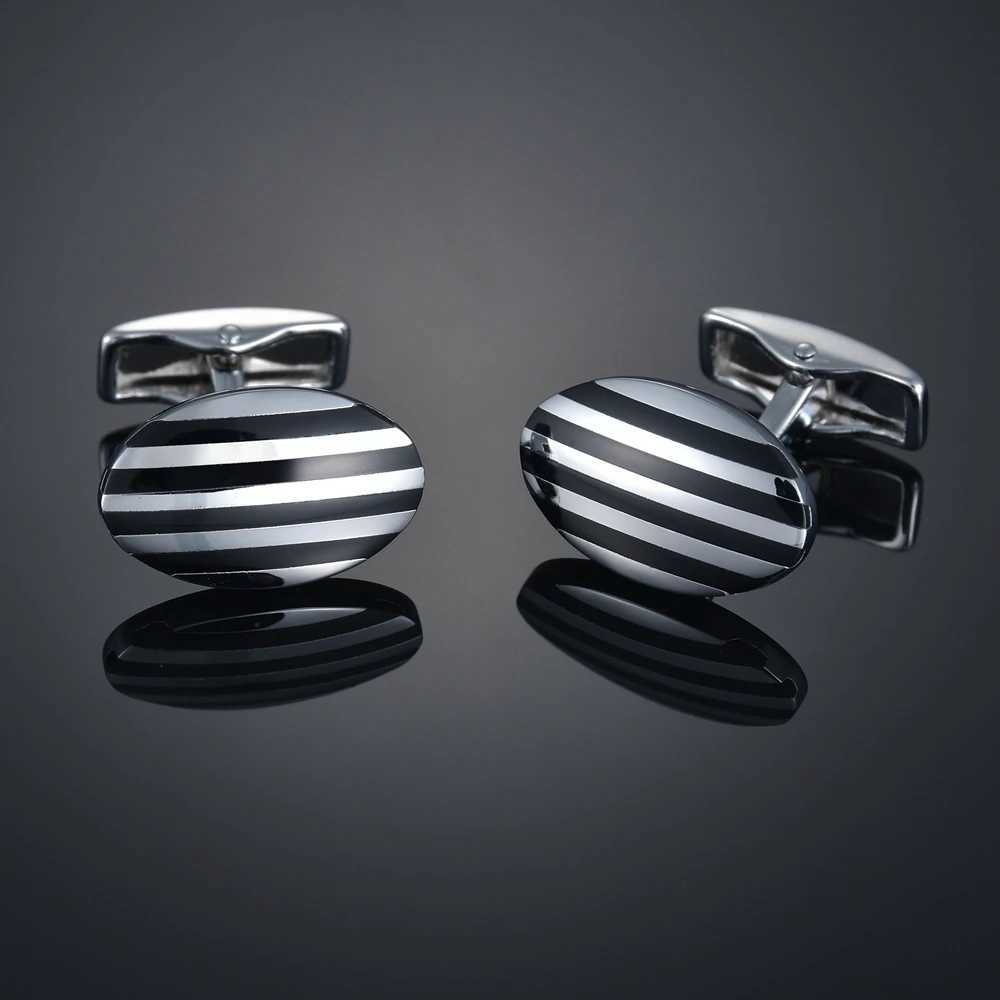 High Quality Cufflinks For Men Gun Bullet Steering Wheel Shirt Cufflink Silver Plated Business Wedding French Shirt W250606