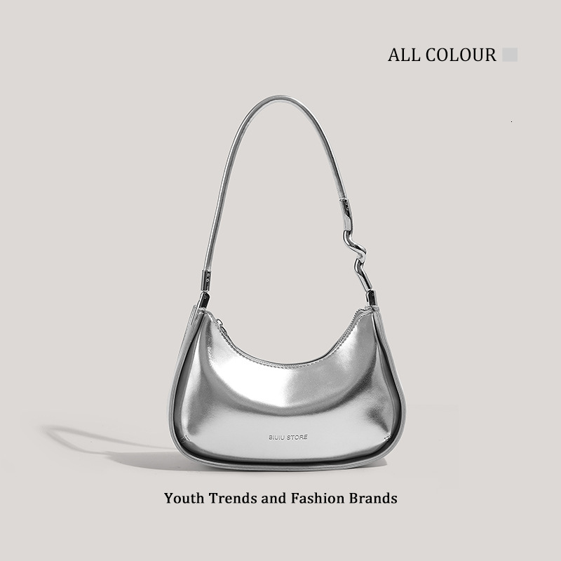 Fashion handbag crescent bag multifunctional niche shoulder bag large capacity daily commuting designer crossbody bag