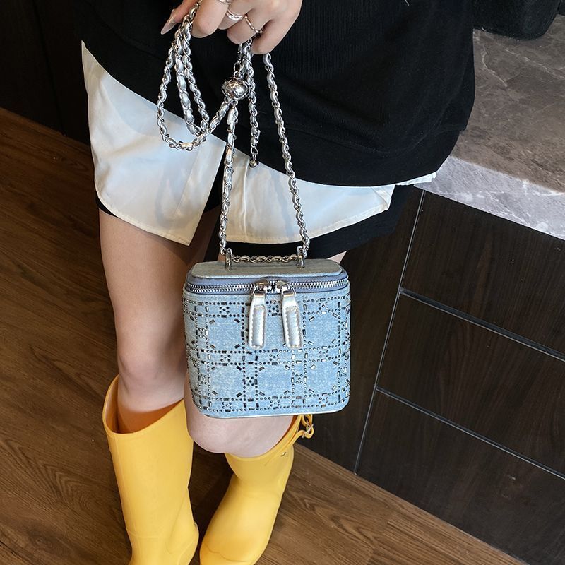 2025 Summer New Women's Bag Mini Exquisite Design Women's Handbag Box Bag Summer New Fashion Women's Multi functional Shoulder Bag Desi