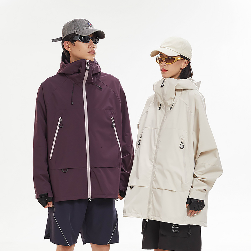 Ddmyoutdoor Bx Hetong Women S New Spring Autumn Dupont Three Proof Windproof And Waterproof Mountaineering Men S Stormtrooper Clothes Jackets