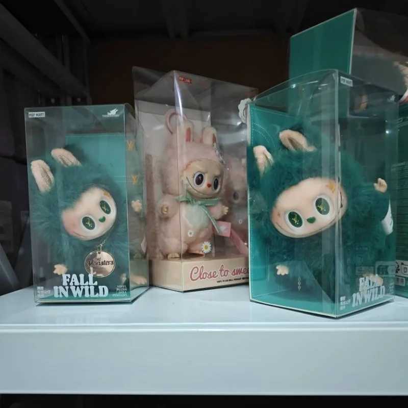 ZIMOMO Rainbow Labubu Tail Leader Couture Creative Change Doll DIY Figure Vinyl Pendant Doll Model Toy Toy Birthday Gifts X250606
