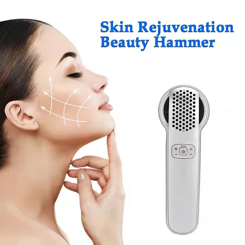 Cold Hammer Home Massager Lead-in Device Skin Lifting Tighten Rejuvenation Anti-aging Moisturizing Beauy Machine 250603