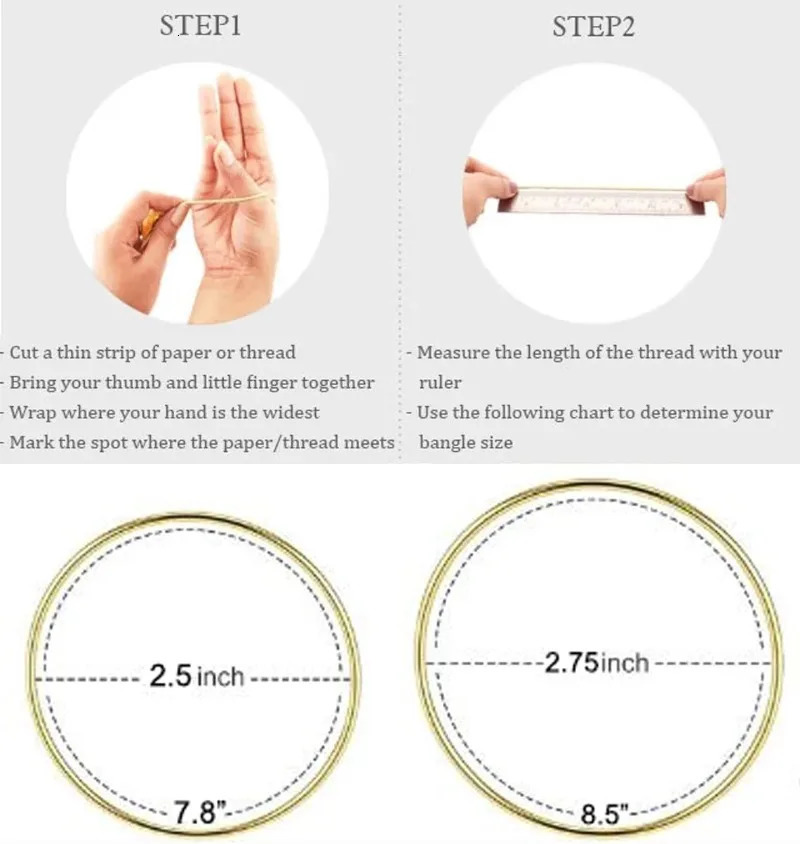 Stainless Steel Glossy Thin Round Bangle Bracelet Set for Women girls Set of 7 7.5inch/8.56inch 250606