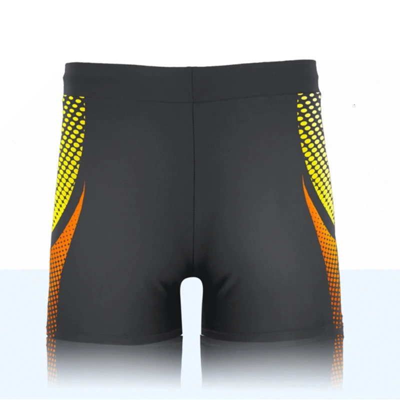 European size Geometric Graphic And Letter Print Mens Swim Trunks With Drawstring Quick Dry And Stretchable Shorts For Summer 250530