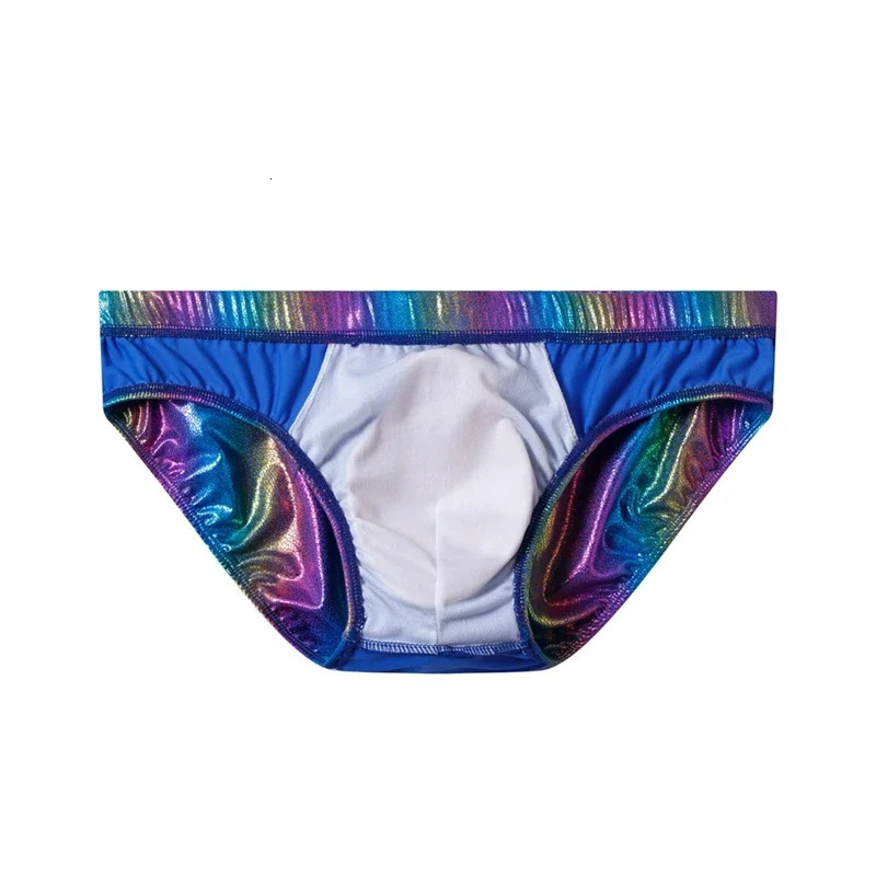 Push Up Padded Swimwear Men Swimsuit Shorts Mens Bikini Briefs Summer Trunk Swim Suit Sunga Slip Beach Shorts Snakeskin Print 250530