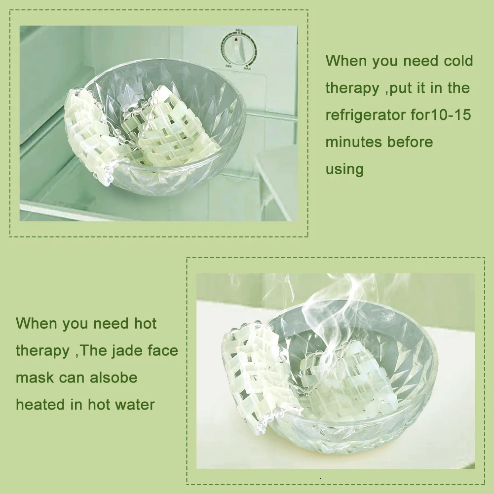 Jade Eye Mask Sleep Massager Mask Alleviate Puffiness Sleeping Eye Mask Relieve Wrinkles Anti-Aging for Cold Therapy 250603