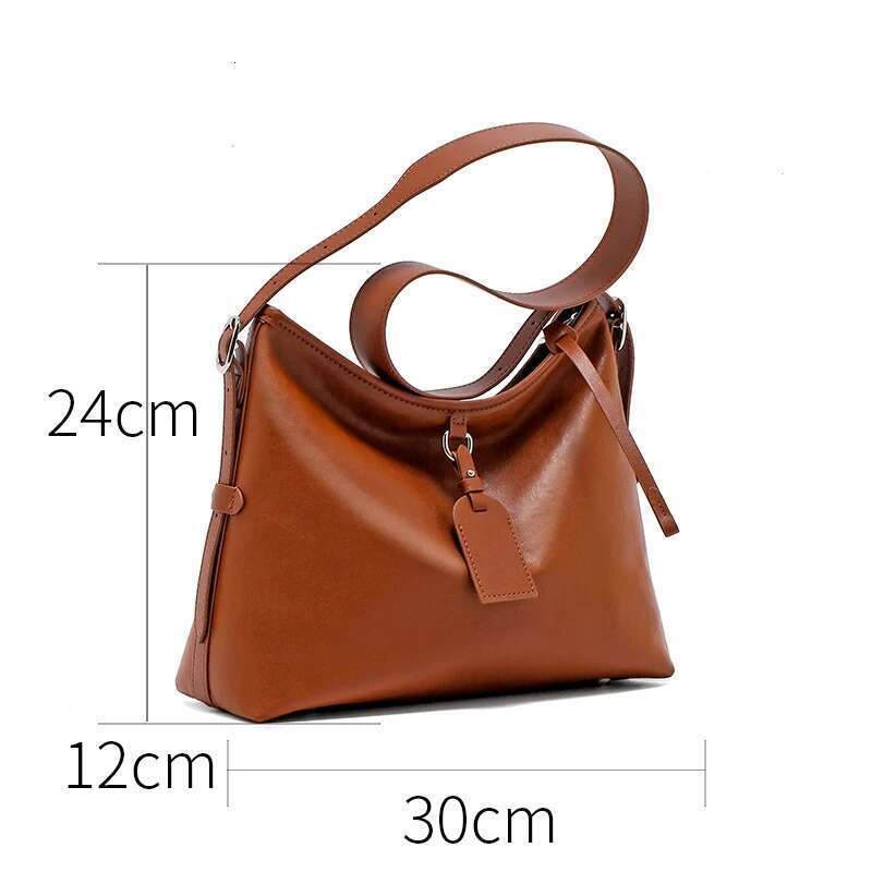 Designer Bags 2025 Women's Cow Genuine Leather Shoulder Bags Female Soft Cowhide Retro Fashion Handbags Ladies Designer Crossbody Bag Luxury Bag