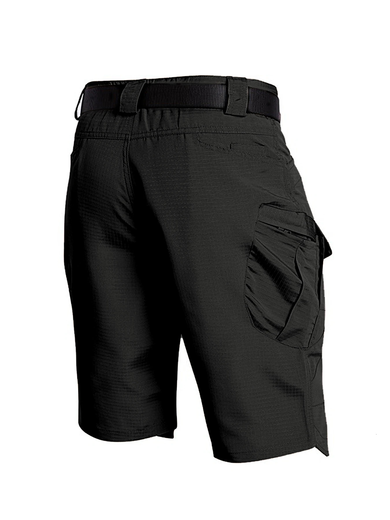 Mens Tactical Shorts With Multi Pockets Casual Durable Waterproof Cargo Shorts For Outdoor Hiking Trekking 250530