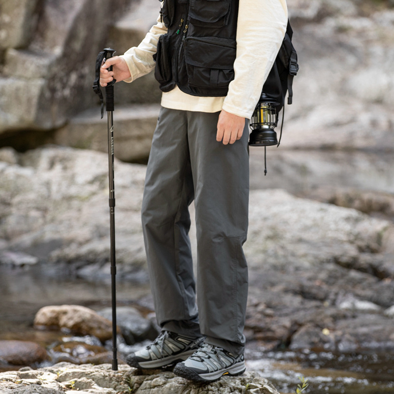 Ddmyoutdoor Outdoor Work Quick Drying Paratrooper Spring And Autumn Waterproof Functional Pants Men S Straight Tube Hiking Casual Pants Jackets