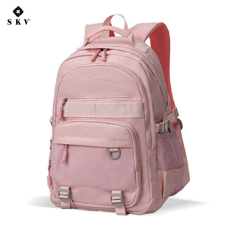 College Women Cute Simple Large Capacity Travel Girls Lightweight Casual Backpack for Middle School Students