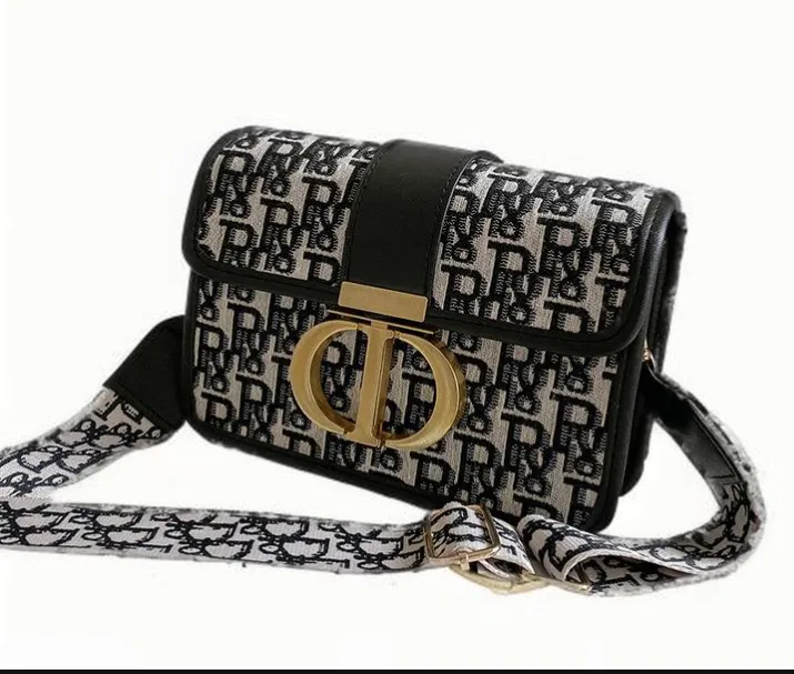 Shoulder Bag Crossbody se Designer 2025 New women's chain small square single shoulder high-level embroidery cross body bag new design Free shipp