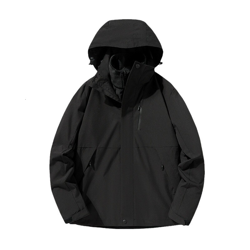 Ddmyoutdoor Outdoor Waterproof Windproof Warm Jacket Thickened Detachable Three In One Suitable For Autumn And Winter Couples Jackets