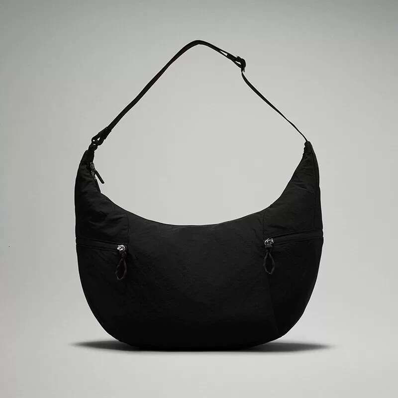 Large Capacity Casual Versatile 13L Croissant Crescent Niche Women's Shoulder Crossbody Bag B5