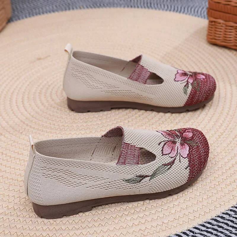 Ddmyoutdoor Women Casual Mesh Breathable Summer Comfortable Non Slip Flats Loafers Platfom Shoes Zapatos De Mujer Outdoor Shoes