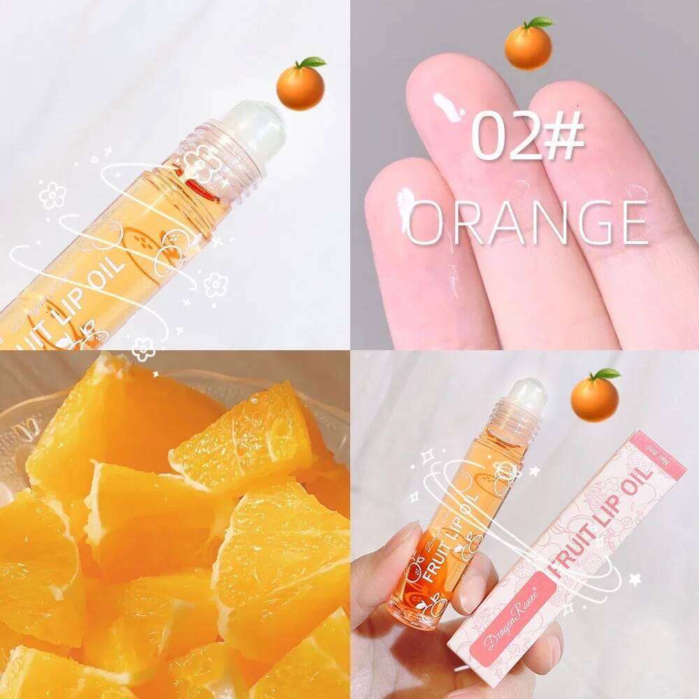 Dribbling Lipstick Liquid Moisturizing Fruit Shea Lip Oil free shipping