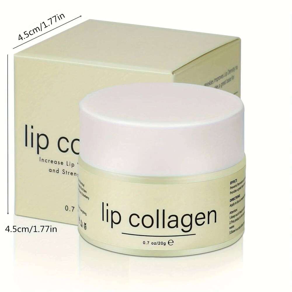 20g Plant stem cells Vitamins E & A Collagen Lip Butter free shipping