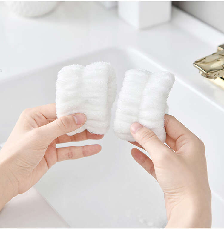 DHEssentials Spa Headband and Wristband Set for Women Soft Elastic Makeup Hairband Face Washing Accessories