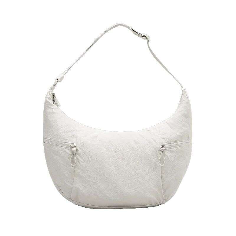 Large Capacity Casual Versatile 13L Croissant Crescent Niche Women's Shoulder Crossbody Bag B5