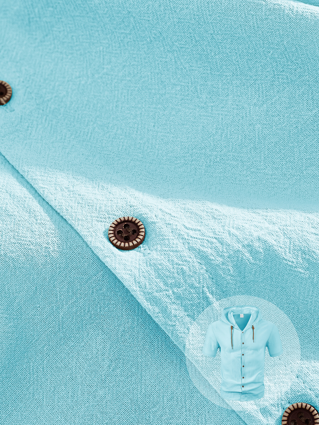 men shirt Summer Casual Shirts For men Cotton Linen Hoodies Men Summer Thin Breathable Linen Loose Hooded Size: S-3XL (European Size)