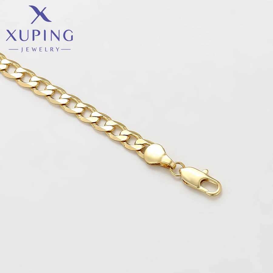 Xuping Jewelry Charm No Stone Ethnic Style Gold Color Hand Chain Bracelet for Men Women Fashion Simple Gift X 000836660 W250606