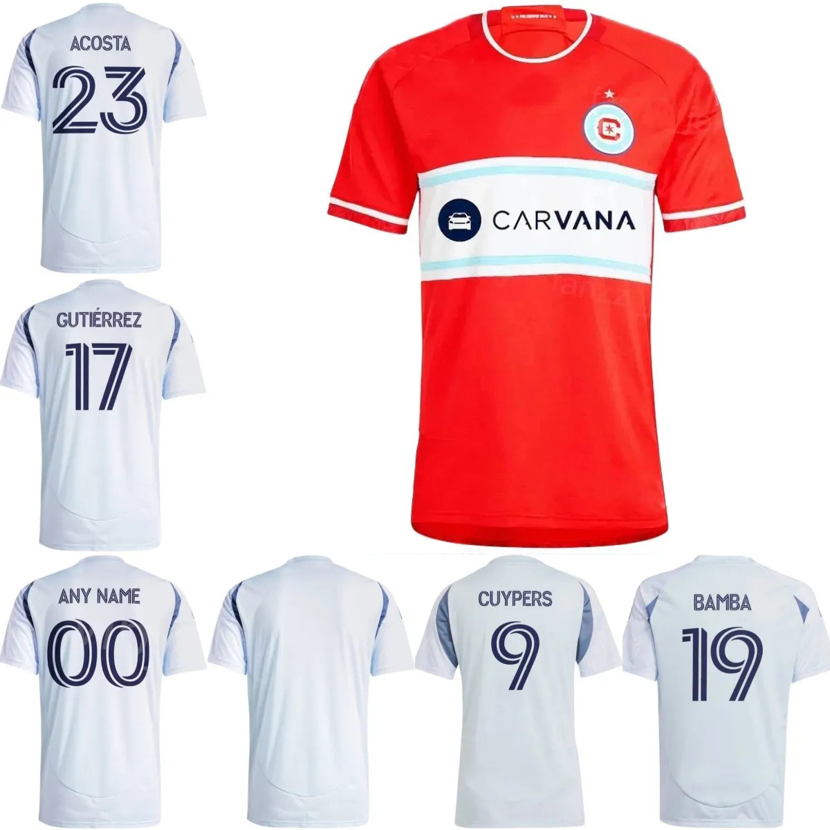 2025 new 25 26 Chicago Fire FC soccer jerseys 2025 2026 football shirts home away top thailand quality uniform adult men Kids kit Free shipping