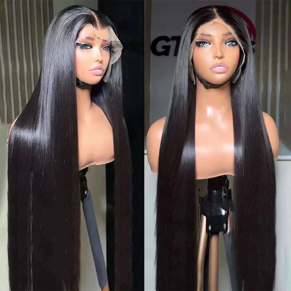 13x6 Full Front Human 30 Inch 13x4 Frontal 4x4 Lace Closure with Baby Hair Cheap Wigs On Sale