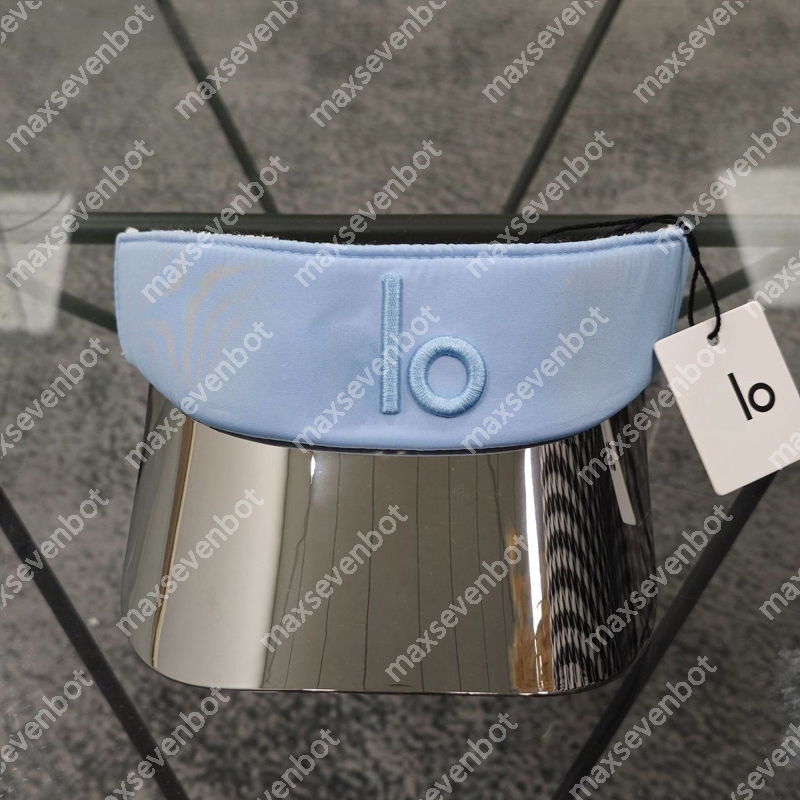 Designer visors lo Sun Visor For Womens Summer hat Mens Designers Baseball Caps Empty Top Hats Luxury Casquette Bucket Hats Cap Snapback LJJ2506061F6