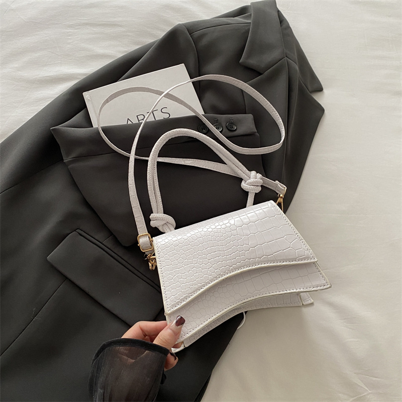 designer 2025 Autumn New French Style Trendy Handbag Small Square Bag Fashion Casual Simple Personality Aesthetic Shoulder Crossbody Bag