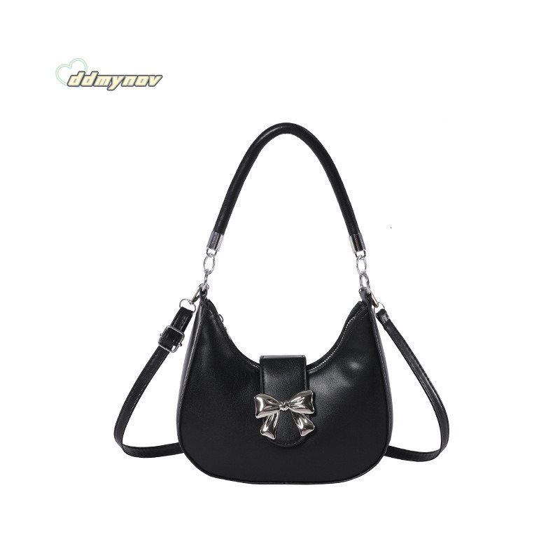 Textured Casual Handbag for Women 2025 New Trend Spring Aesthetic Crossbody Niche Mini Shoulder Underarm Bag ddmynov
