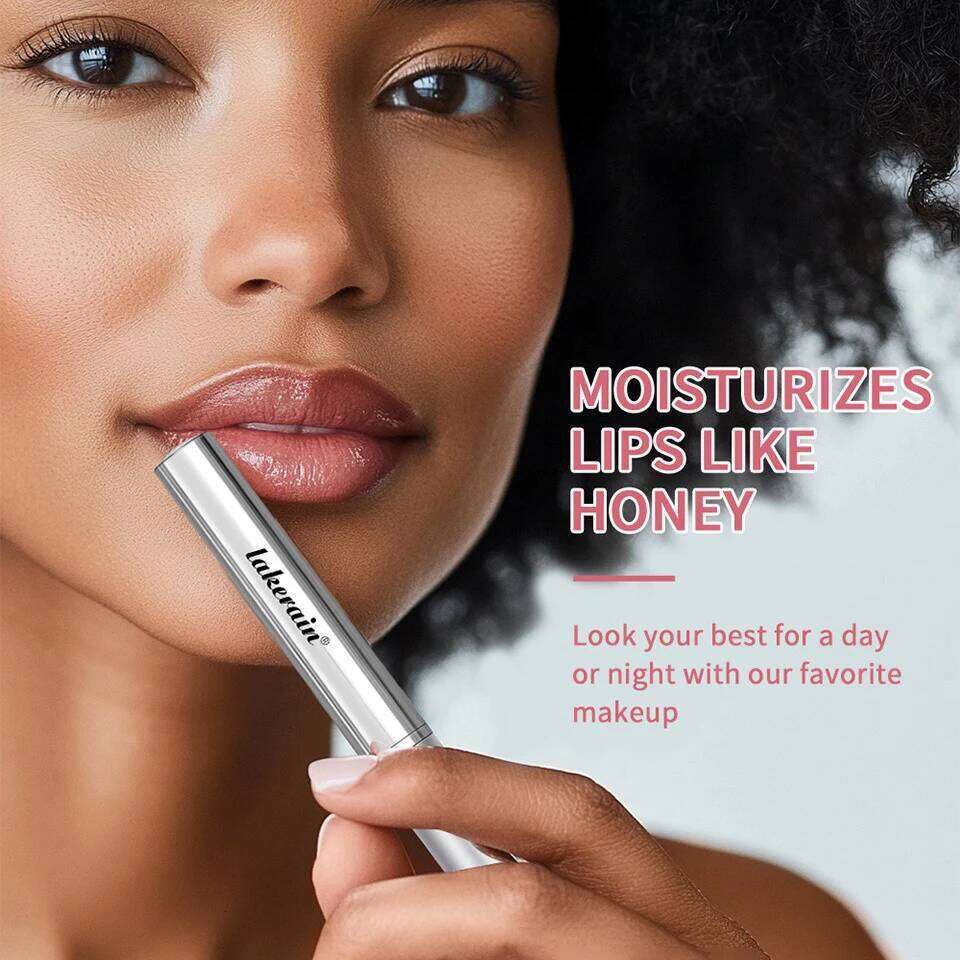 free shipping Vitamin E Pink Honey Lipstick Nourishing Moisturizing Tinted Lip Plumping Balm Smooth Enhancing Natural Color Lip Care Makeup