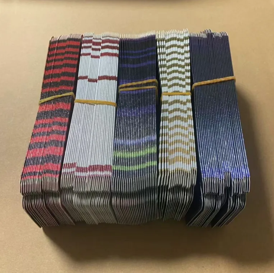 Empty Packing 100pcs One Up Chocolate Bar Milk Chocolate Packaging Box