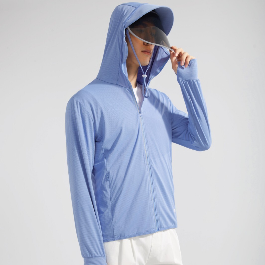 Ddmyoutdoor UPF Sun Clothing For Men And Women In Summer UV Resistant Lightweight Breathable Fishing Sun Protection Clothing Outerwear Cycling Jogging