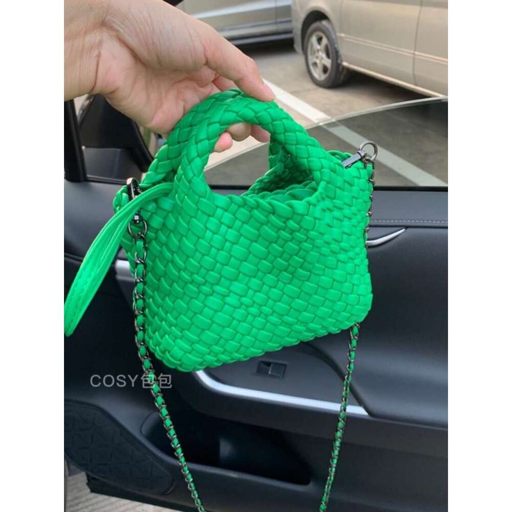 COSY Mini Woven Tote for Women Summer Crossbody Bag New Fashion Versatile Handbag