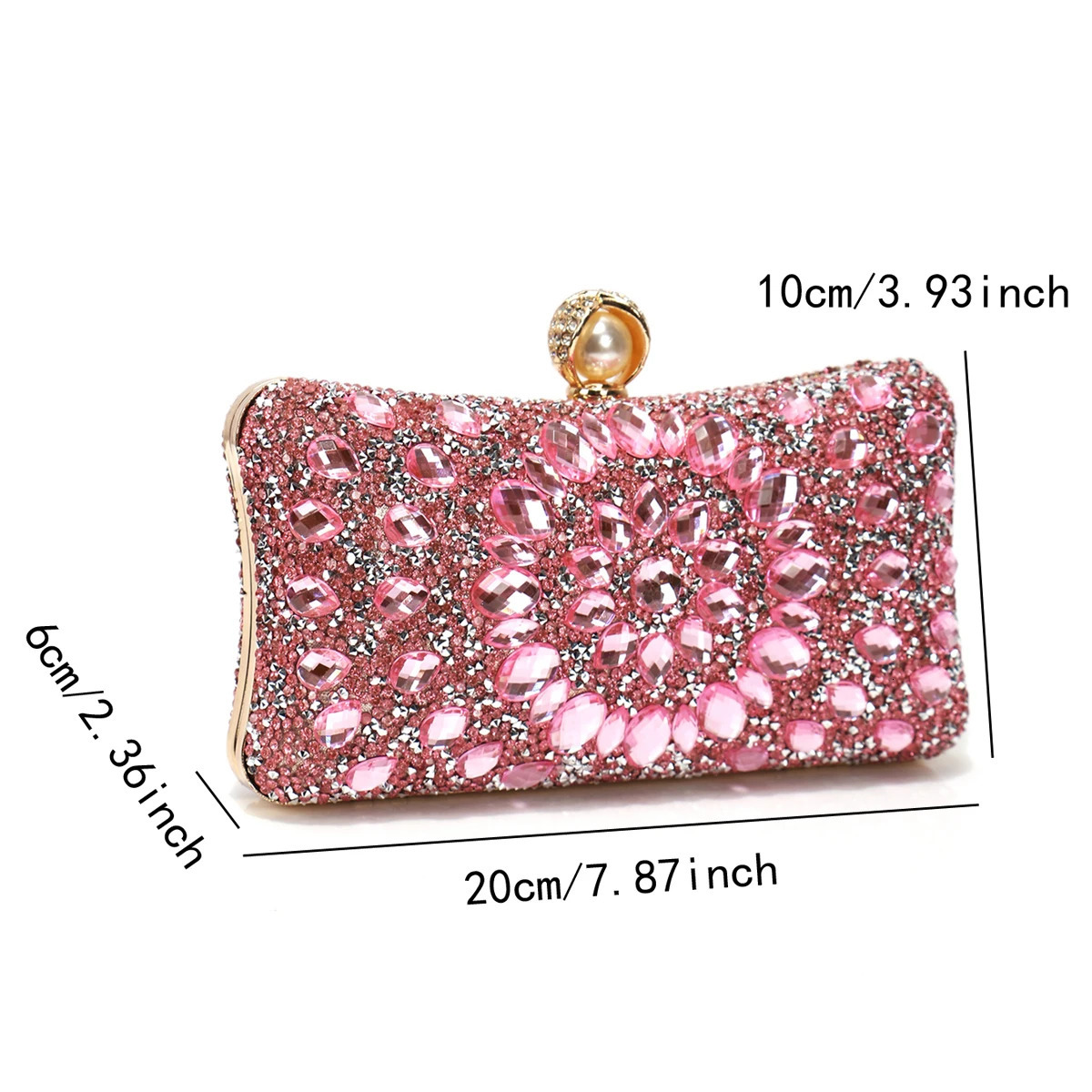 Acrylic Diamonds Evening Bags Party Wedding Clutch s n Chain Shoulder Handbags 250528