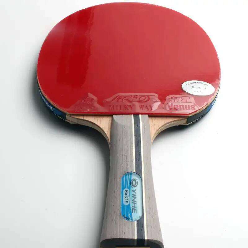 Galaxy Yinhe 04B Table Tennis Rackets, Rubber, Ping Pong Paddle, Grip, Pure Wood, Loop Player, Original