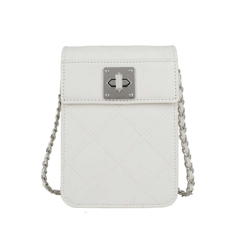 2025 New Exquisite Quilted Lock Small Square High-end Fashion Versatile Chain Crossbody Bag
