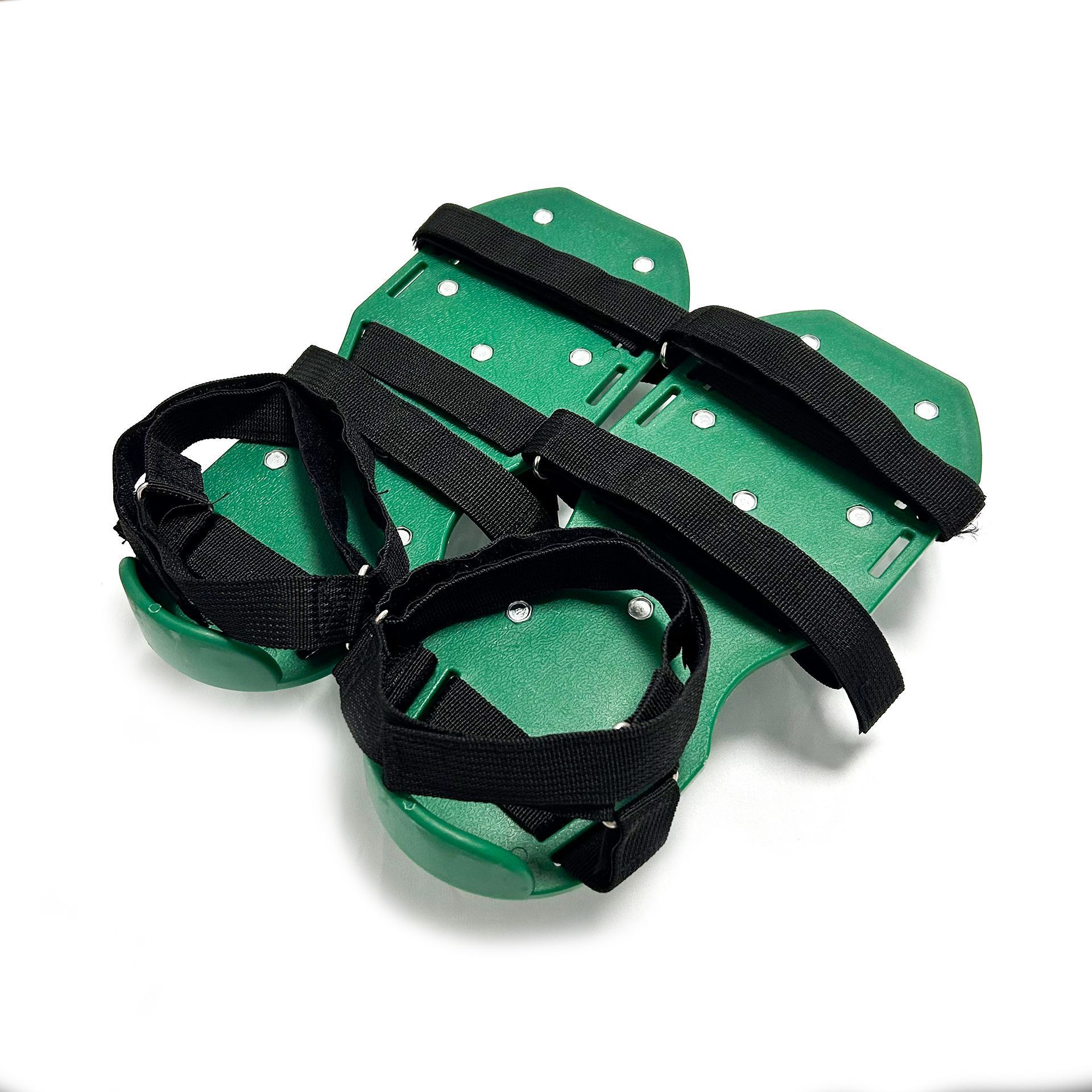 Spike with Stainless Steel Shovel, No Installation Required, Lawn Loosening Tool, Garden Soil Aeration Shoes, Heavy-Duty Pointed Shoes