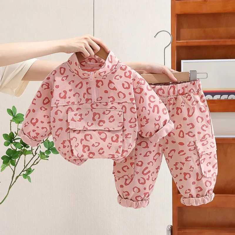 New Spring Autumn Fashion Baby Girls Clothes Suit Children Boys Jacket Pants 2Pcs/Sets Toddler Casual Costume Kids Tracksuits R250606