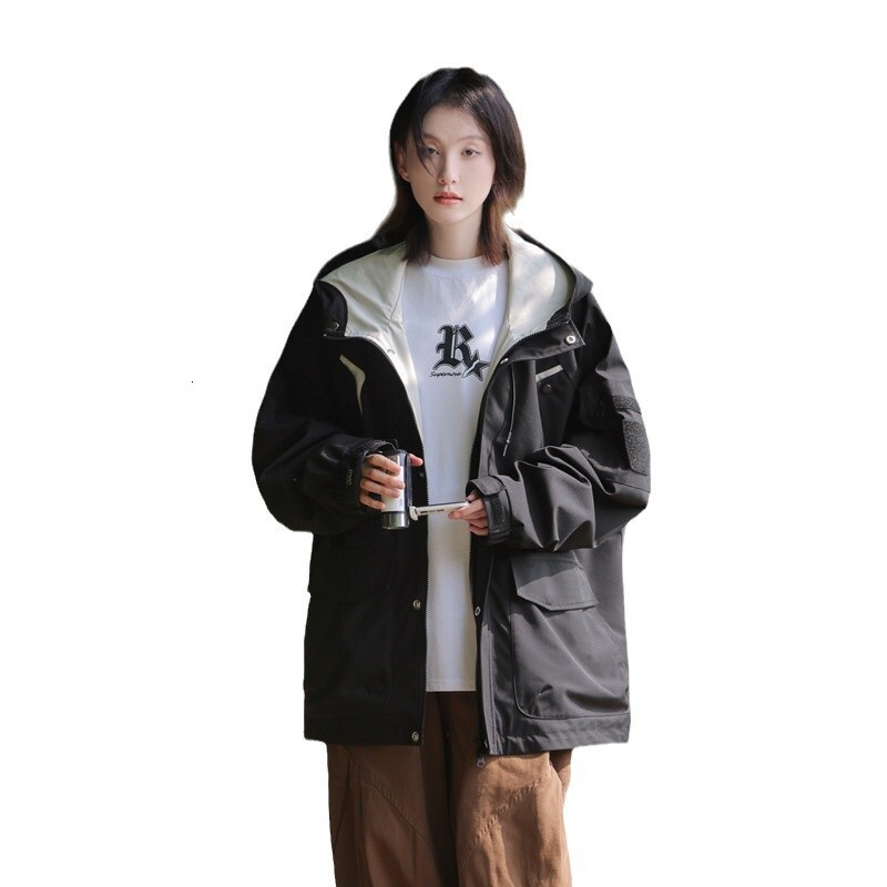 Ddmyoutdoor Outdoor Sports Jacket Men S Spring Autumn New Style Simple Workwear Loose And Casual Teenagers Outdoor Jogging Suit