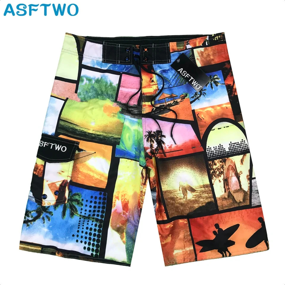 Mens Quick Dry Beach Pants Fitness Pants Swimming Shorts Surfing Shorts Beach Shorts Swim trunks summer 250530