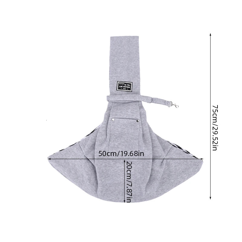 Dog Bag Pet Out Crossbody Shoulder Bag Outdoor Travel Portable Cat Puppy Sling Bag Cotton Comfortable Tote Pet Carrying Supplies 250603