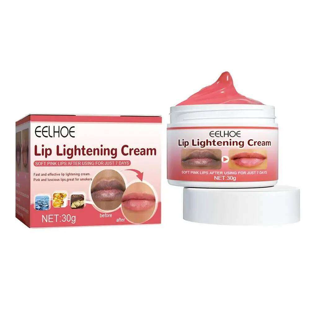 Care Black Dark Removal Moisturizing Nourish Brighten Fade Lips Line Bleach Anti Crack Lip Lightening Cream free shipping