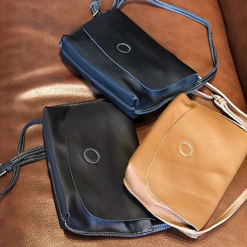 Johnature Genuine Leather Women 2025 New Casual Nature Soft Cowhide Shoulder Bags Large Capacity Composite Messenger Bag