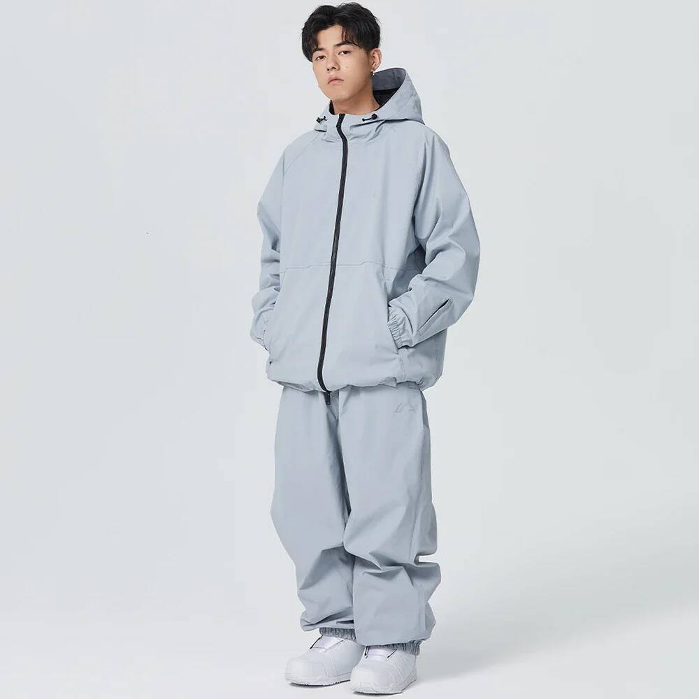 Ddmyoutdoor Winter Sport Loose Skiing Jackets Couple Breathable Snowboard Coats Alpine Outdoor New Ski Tops Female Warm Snow Hoodie Clothes Jogging Su