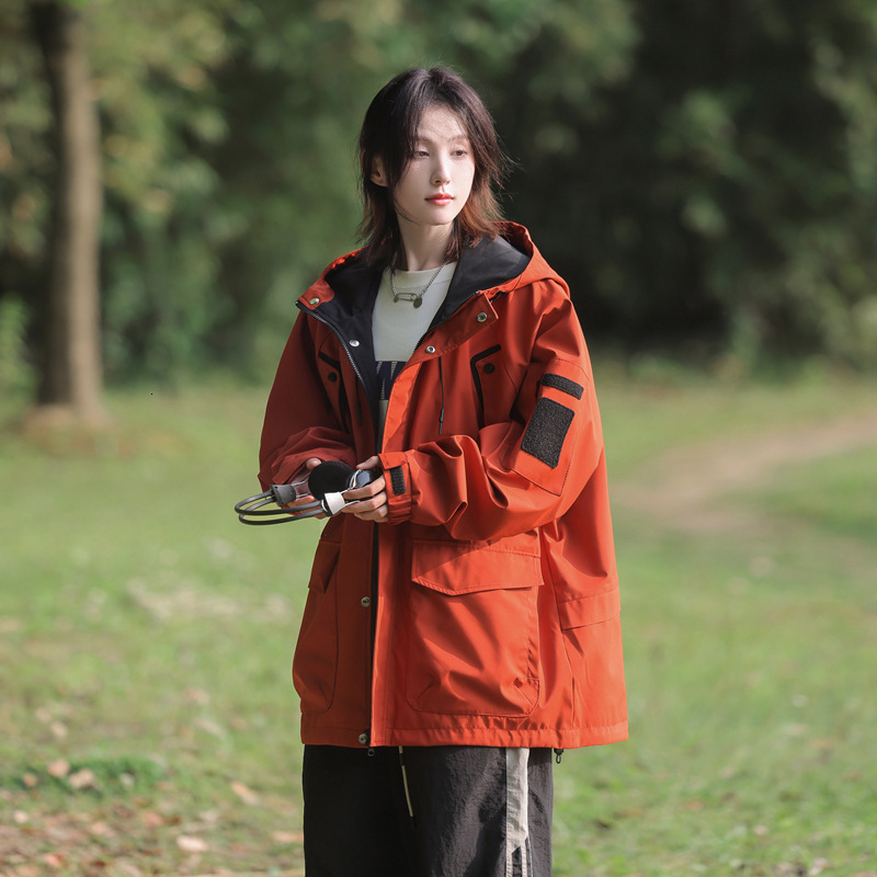 Ddmyoutdoor Outdoor Sports Jacket Men S Spring Autumn New Style Simple Workwear Loose And Casual Teenagers Outdoor Jogging Suit